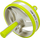 Rrotë abdominale EcoWellness Roller QB 711, diametër 17 cm, doreza antirrëshqitëse, e zezë