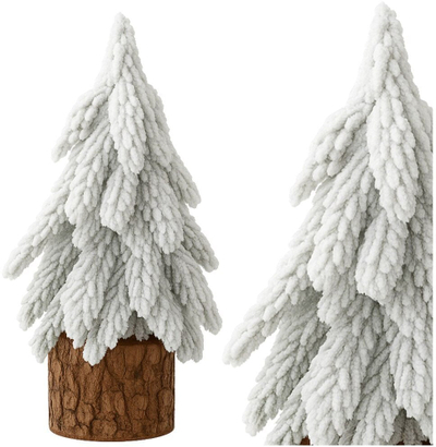 Pemë dekorative Krishtlindjesh Lean, 30x10 cm, jeshile