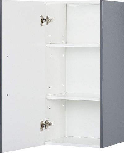 Dolap banjoje muri BILBAO, 40x35x88 cm, gri