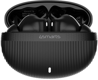 Слушалки без жица 4smarts SkyBuds Pro ANC, безжични, со поништување на бучава, црни