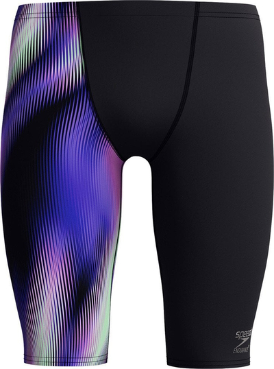 Rroba banje jamar për burra Speedo Club Training, Endurance+, të zeza me vjollcë