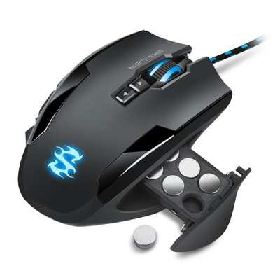 Гејминг глушец Sharkoon Skiller SGM1, 10800 DPI, со кабел, црн