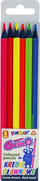 Titanum Fluo Бојни Моливи, 6 Бои