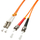 Kabllo me fije optike Lindy Patchcord LC/ST OM2, 2m, 50/125Ám, Multimode (46491)