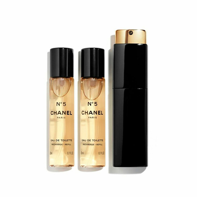 Eau de Toilette Chanel No 5, 3 x 20 ml