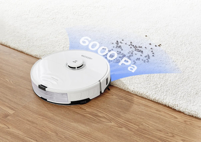 Robot pastrues Roborock S8+ me stacion vetëzbrazës, bateri deri në 3 orë, i bardhë
