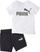 Tuta për fëmijë Puma Minicats Tee, nr. 98, të bardha / të zeza