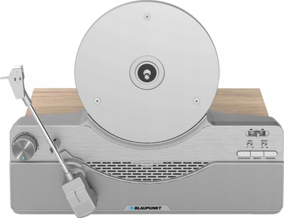 Gramafon Blaupunkt VT100SL me Bluetooth, kasetë Audio Technica, dizajn druri