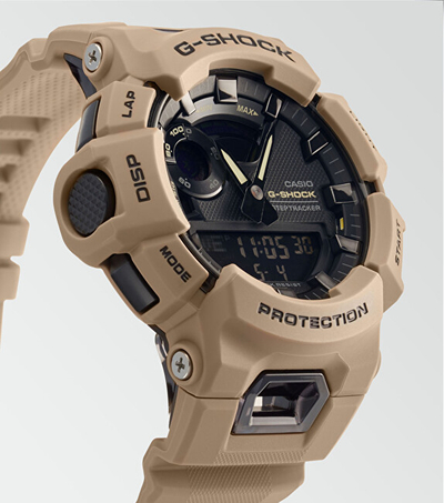 Orë dore për meshkuj Casio G-Shock Step Tracker GBA-900UU-5AER, e kaftë