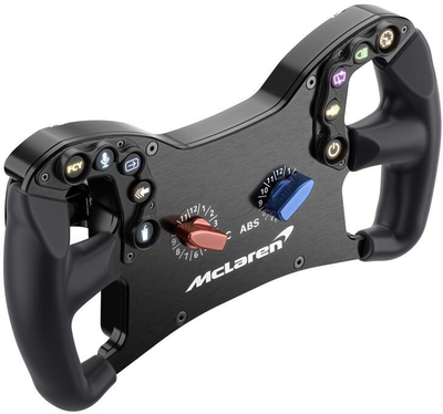 Timoni për simulator Ascher Racing McLaren Artura GT4, me butona RGB, i zi