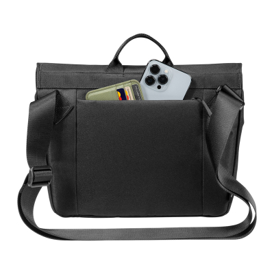 Çantë shpatullash Tomtoc Slash T27, për laptop, meteorite e zezë