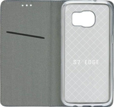Kuti telefoni Magnet Book për Samsung Galaxy A25 5G, me magnet, me xhep karte, blu