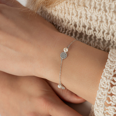 Byzylyk për femra Again Jewelry AJNR0011, i argjendtë