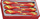 Set kaçavidash të izoluara Teng Tools TTV706N, 1000V, 6 copë