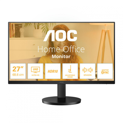 Monitor AOC U27B3AF, 27", 4K Ultra HD, i zi