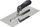 Mistri rrafshues Wolfcraft INOX, 300x120 mm, dorezë plastike