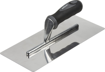 Mistri rrafshues Wolfcraft INOX, 300x120 mm, dorezë plastike
