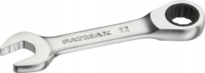 Çelës unazor me racë Stanley FatMax, 19mm, i shkurtër