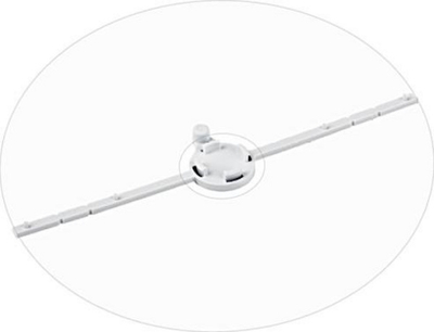 Flap kthimi airRoxy 120, për ventilatorë banjo PRIM PREMIUM PRESTIGE ARID ARC, plastik
