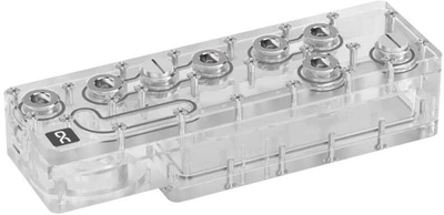 Distroplate uji Alphacool Core 240 XS D5/DDC, e vogël, transparente
