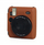 Mbështjellëse silikoni LoveInstant për FujiFilm Instax Mini 99, çantë mbrojtëse, kafe