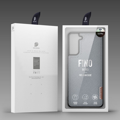 Mbështjellës telefoni Dux Ducis Fino për Samsung Galaxy S22 Plus, najlon, i kaltër