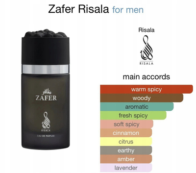 Parfum Risala Zafer, EDP 100ml, unisex