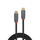 Kabllo USB-C Lindy Anthra Line 36900, USB 3.1, 0.5 m, gri