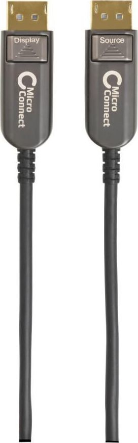 Kabllo DisplayPort Microconnect DP-MMG-2000V1.4OP, 1.4, 20 m, e zezë