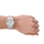 Orë dore për meshkuj Emporio Armani Antonio Automatic AR60076, e argjendtë