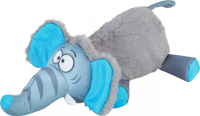 Lodër pelushi për qen Friends Yvan Elephant, masa M, gri