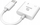 Adapter USB C në 3.5mm Akasa, dhe për audio dhe për karikim njëkohësisht, 15W, i bardhë