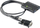 Përshtatës AV Techly D-Sub (VGA) - HDMI + USB-A, i zi