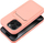 Kapak silikoni Forcell Card Case për iPhone 15 Pro, me xhep për kartë, i zi