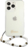 Mbështjellës telefoni Guess GUHCP13LKPSWH, për iPhone 13 Pro dhe 13 6.1", hardcase transparent, White Pearl