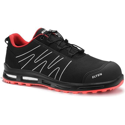Atlete sigurie Elten ENNO XXT Pro Low, S3S ESD, për burra, të zeza me të kuqe