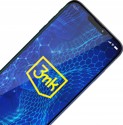 Xham mbrojtës 3MK HardGlass Max Lite për Samsung Galaxy M55, 0.3mm, fortësi 9H, i zi