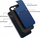 Mbrojtëse telefoni Forcell Noble për iPhone 15 Pro, TPU e butë, kundra goditjeve, blu