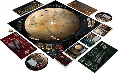 Lojë tavoline Rebel Dune: A Planet of Intrigue and Conflict