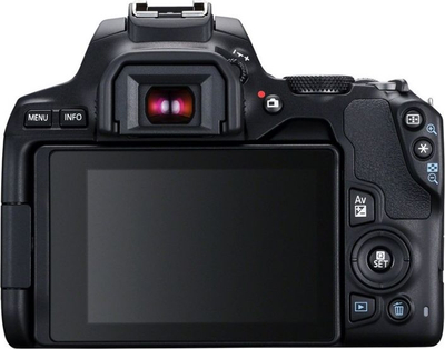 Kamerë DSLR Canon EOS 250D, 24.1MP, video 4K, e zezë