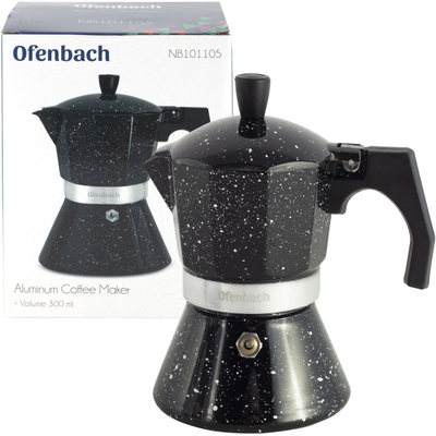 Ibrik за кафе Ofenbach NB101105, 300 ml, алуминиум, сребрен