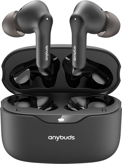 Kufje pa tel TOZO Anybuds Pro, me ANC, Bluetooth 5.3, IPX4, të zeza