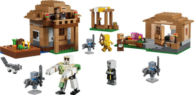 Lego Minecraft Sulmi i Thirrësve në Fshat 21596, 607 pjesë