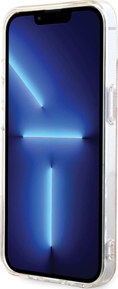 Kapak telefoni Guess IML 4G MagSafe për iPhone 15 14 13 6.1", rozë