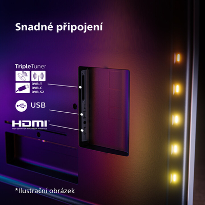 Televizor Philips 50PUS8818, 50" (126cm), 4K UHD, i zi