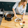 Multicooker Ninja OL550EU, tenxhere me presion, air fryer, i zi argjendtë