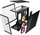 Kuti kompjuteri Corsair 3500X Mid Tower, ARGB, e zezë