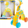 Lodër shtytëse Chicco Giraffe Push and Go, mekanizëm shtyp dhe nise, me shumë ngjyra
