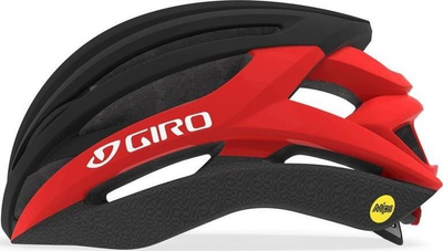 Helmeta rrugore Giro SYNTAX MIPS, Integrated MIPS, madhësia L, e zezë e kuqe
