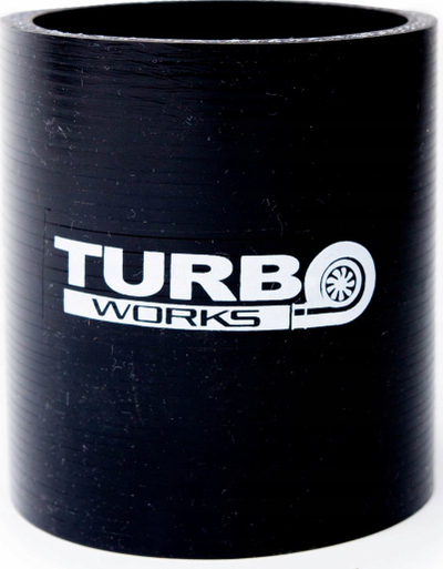 Lidhës silikoni TurboWorks Connector, diametër 32mm, rezistent temperaturës, i zi